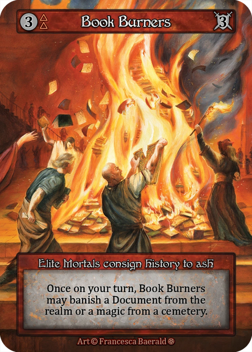 Book Burners — Gothic Standard