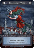 Broomstick Witch — Gothic Foil