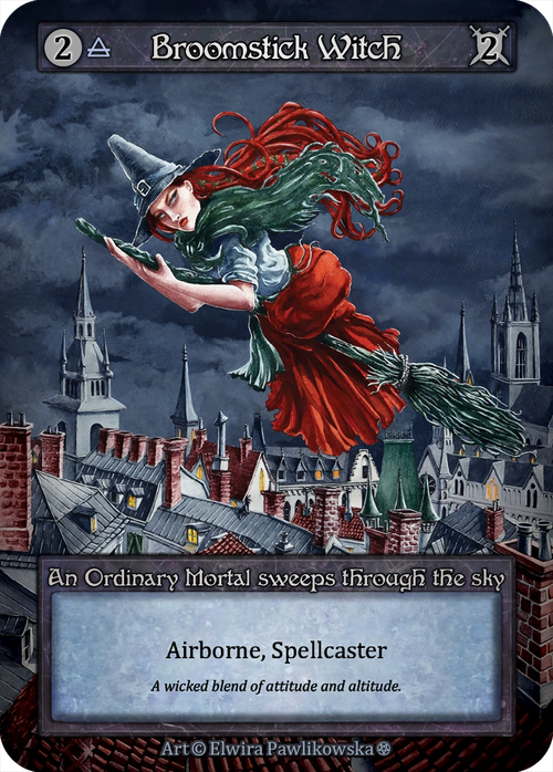 Broomstick Witch — Gothic Standard