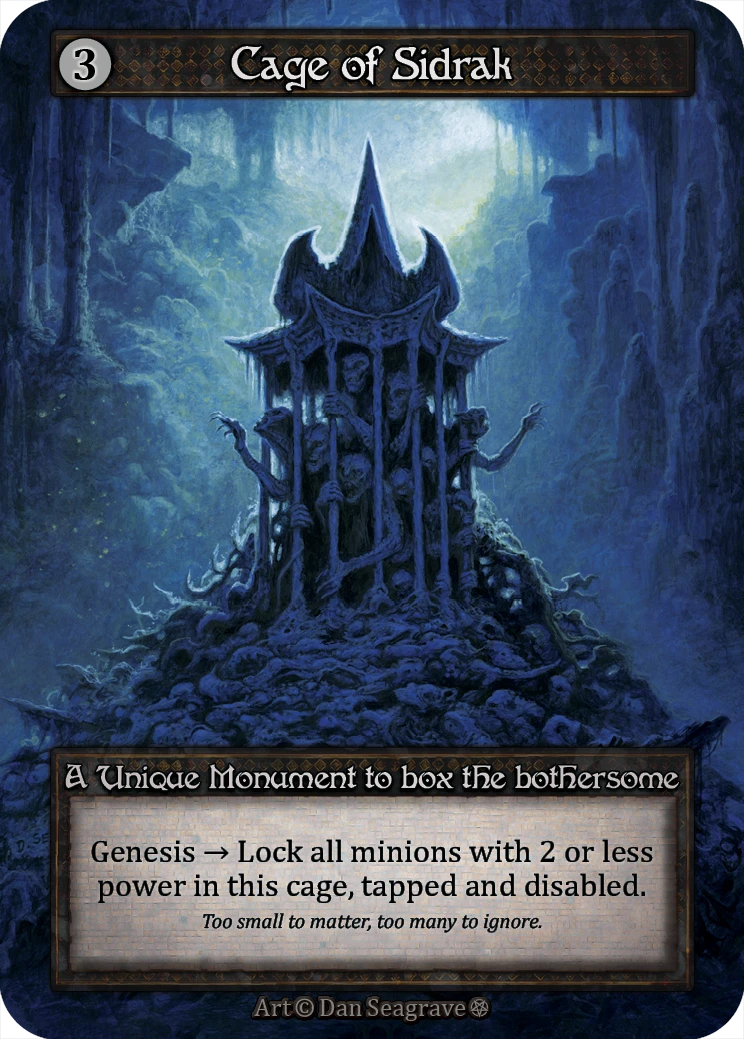 Cage of Sidrak — Gothic Standard
