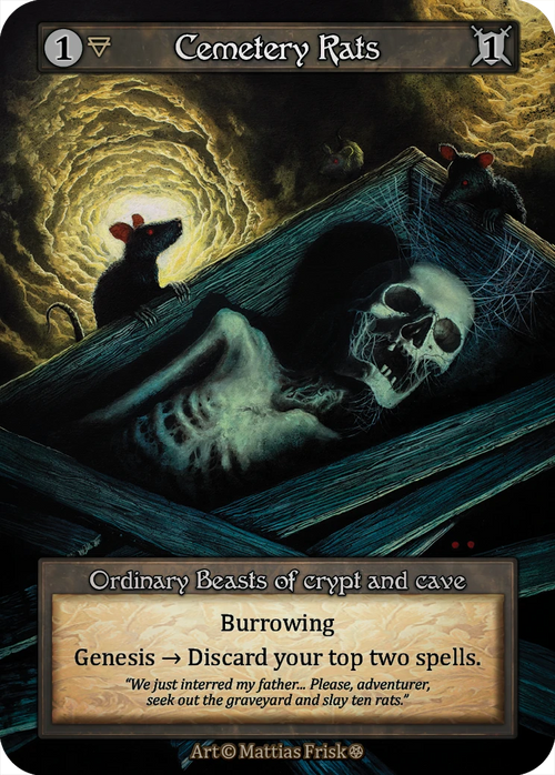 Cemetery Rats — Gothic Standard