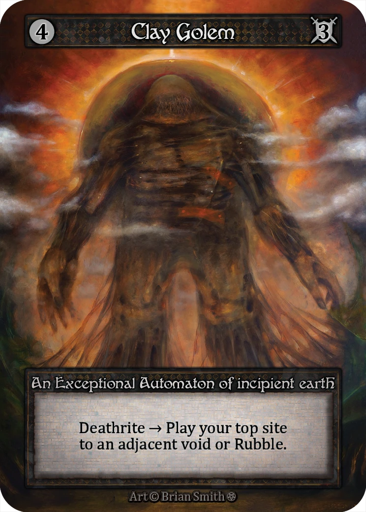 Clay Golem — Gothic Standard