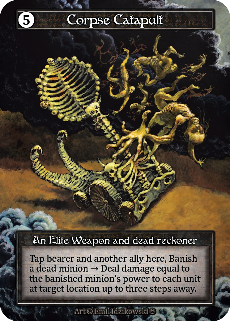 Corpse Catapult — Gothic Foil