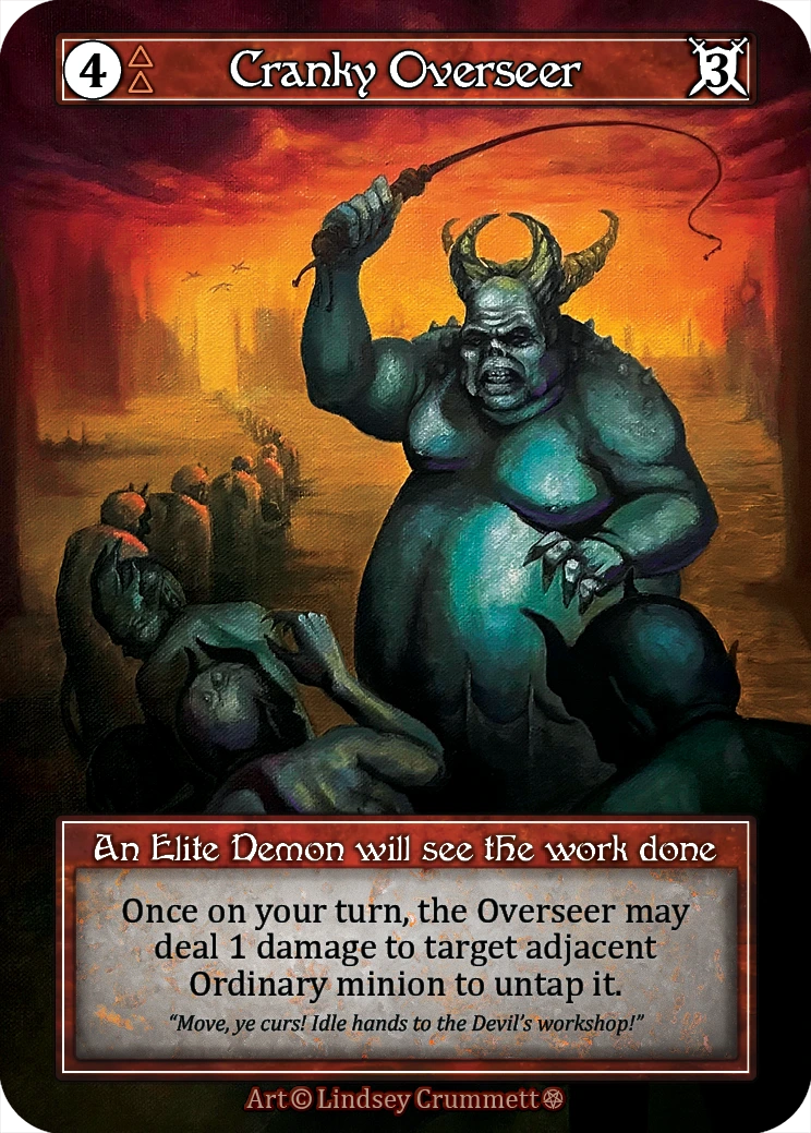 Cranky Overseer — Gothic Foil