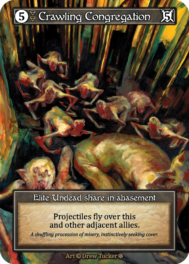 Crawling Congregation — Gothic Foil