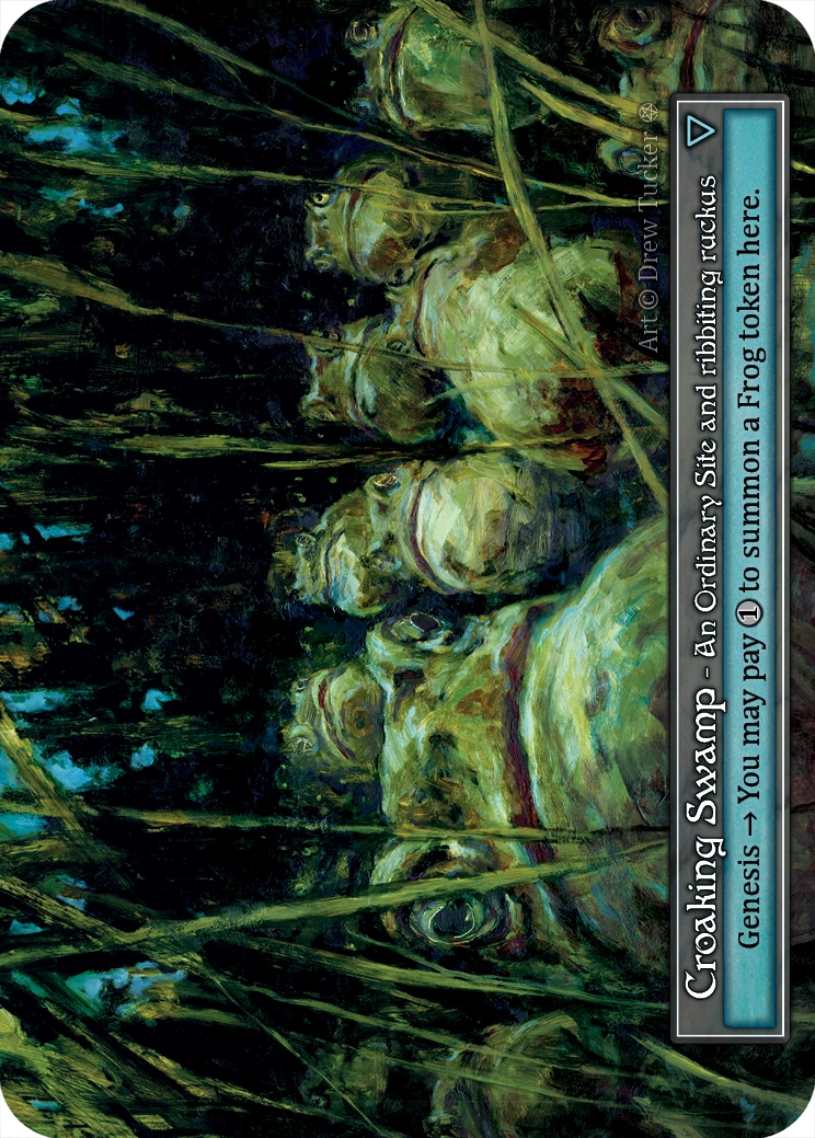 Croaking Swamp — Gothic Foil