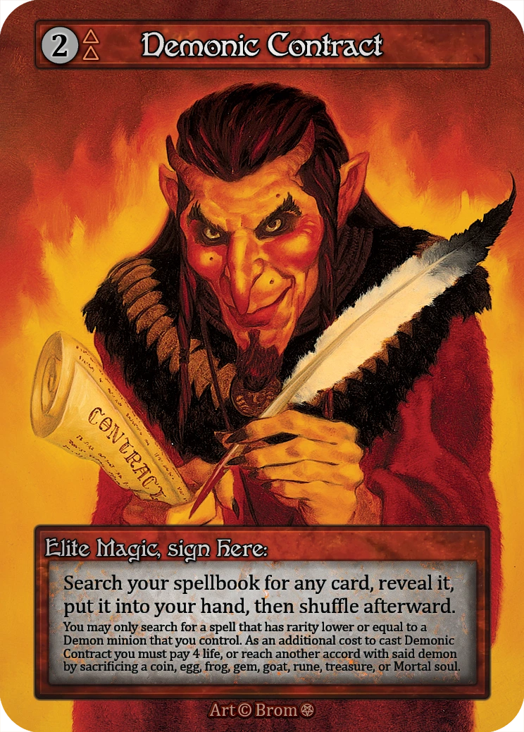 Demonic Contract — Gothic Standard