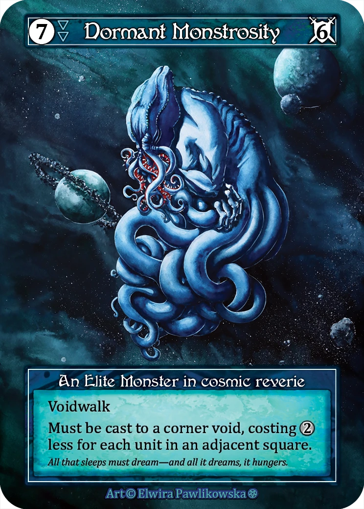 Dormant Monstrosity — Gothic Foil