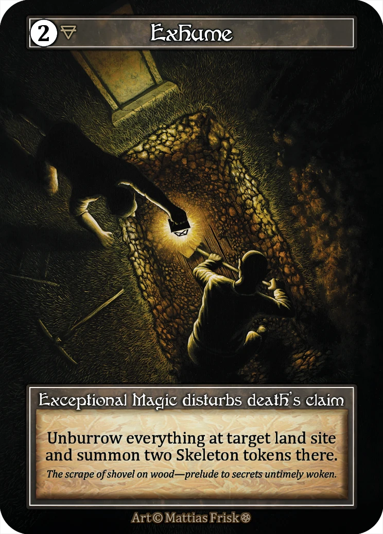 Exhume — Gothic Foil