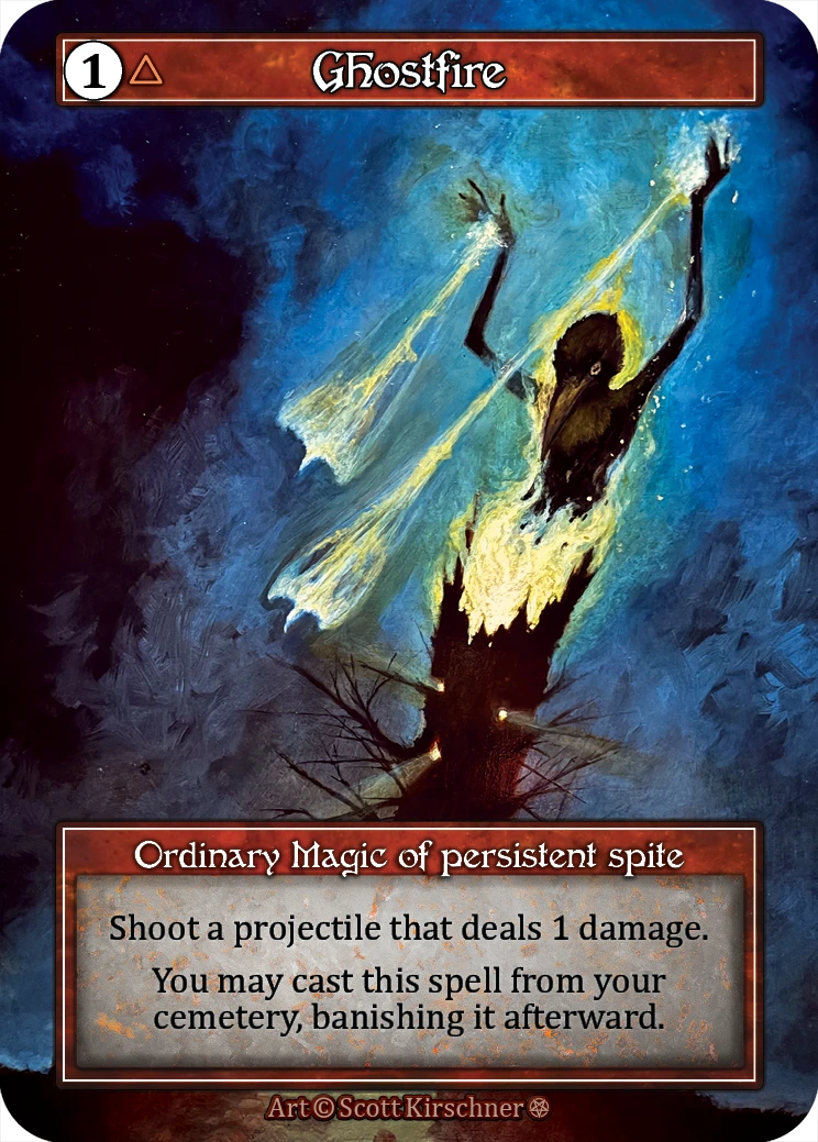 Ghostfire — Gothic Foil
