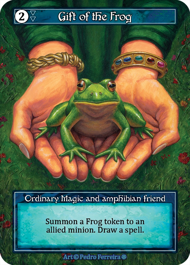 Gift of the Frog — Gothic Foil