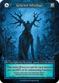Gnarled Wendigo — Gothic Foil