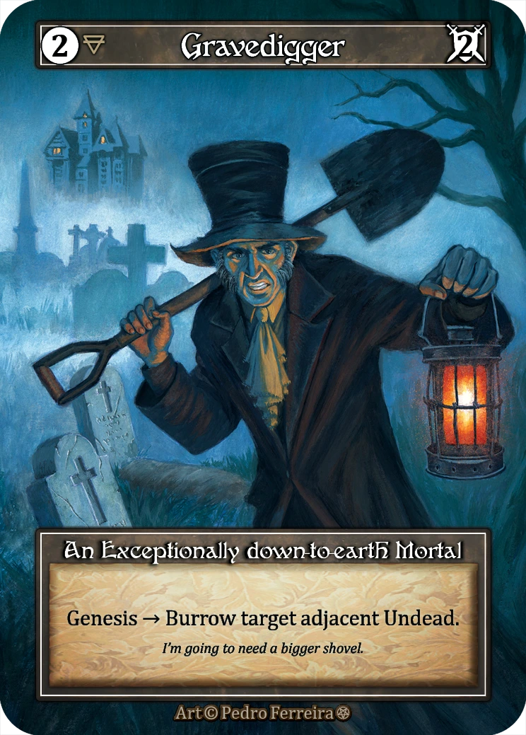 Gravedigger — Gothic Foil