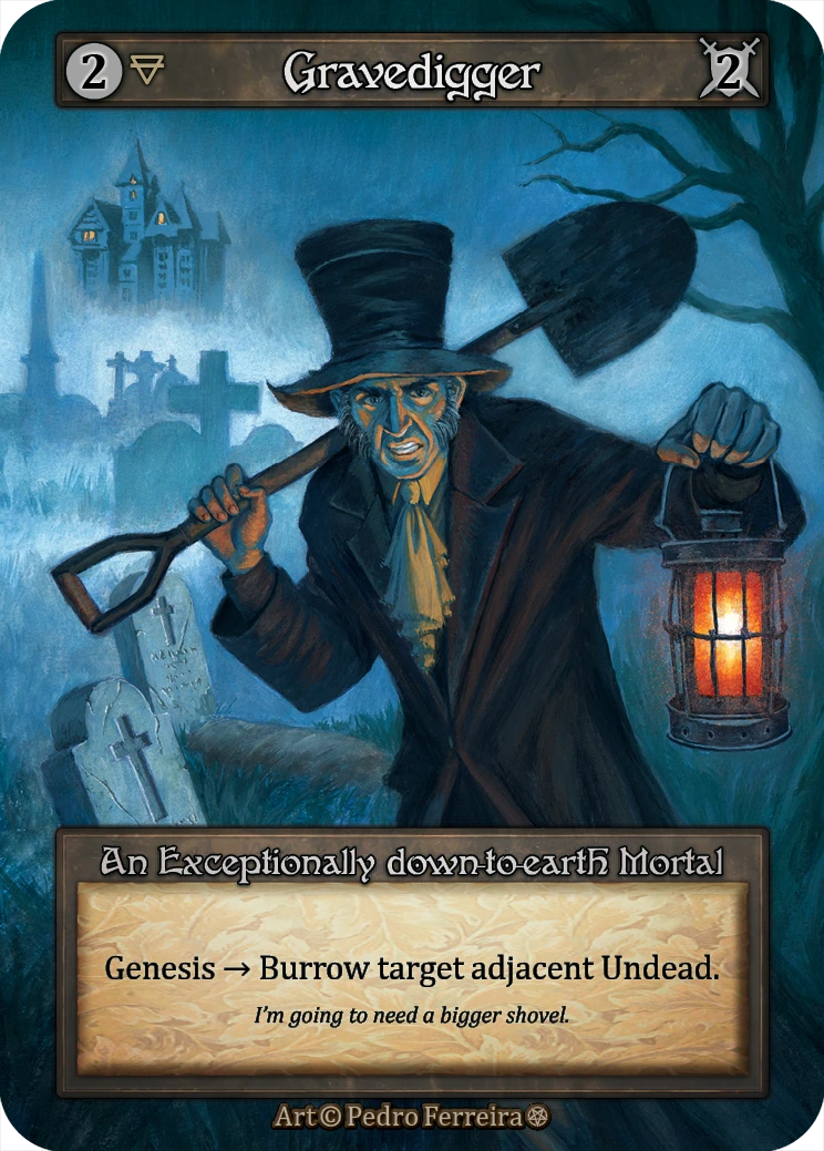 Gravedigger — Gothic Standard