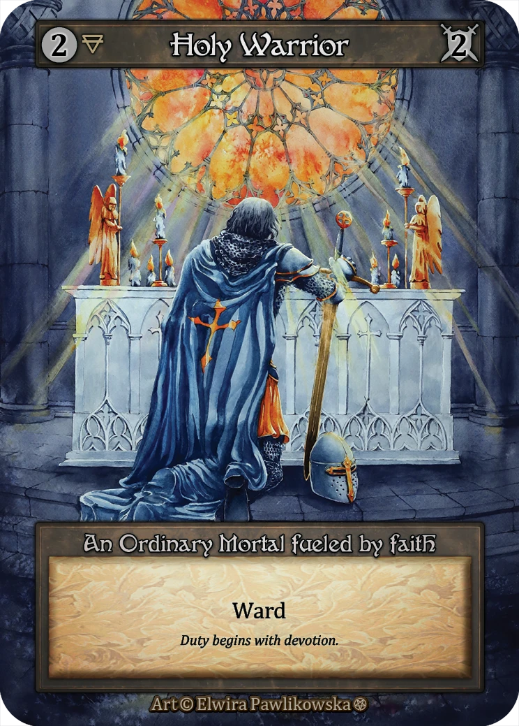 Holy Warrior — Gothic Standard