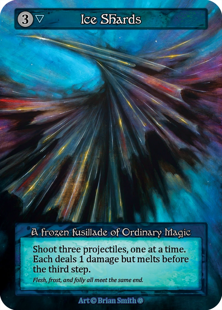 Ice Shards — Gothic Standard