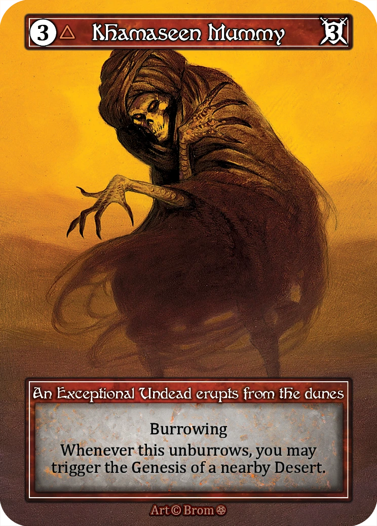 Khamaseen Mummy — Gothic Foil