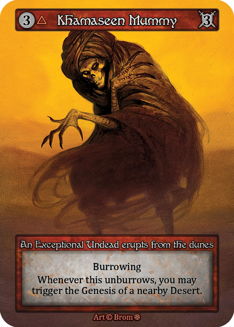 Khamaseen Mummy — Gothic Standard