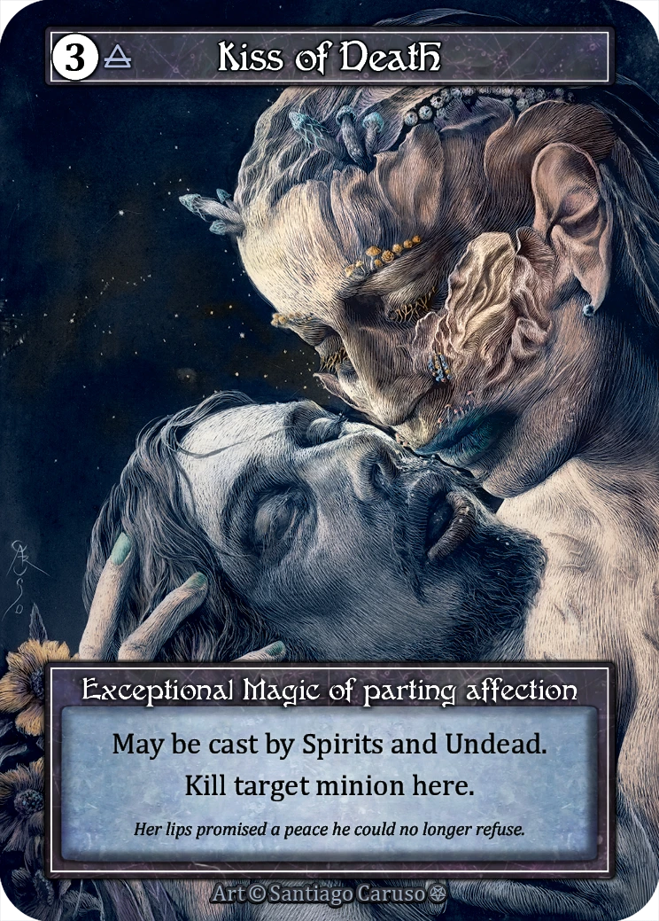 Kiss of Death — Gothic Foil