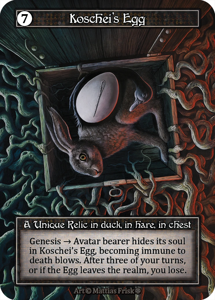 Koschei's Egg — Gothic Foil