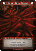 Lesser Blood Demon — Gothic Foil