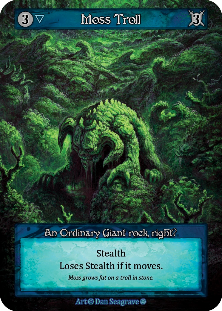 Moss Troll — Gothic Standard