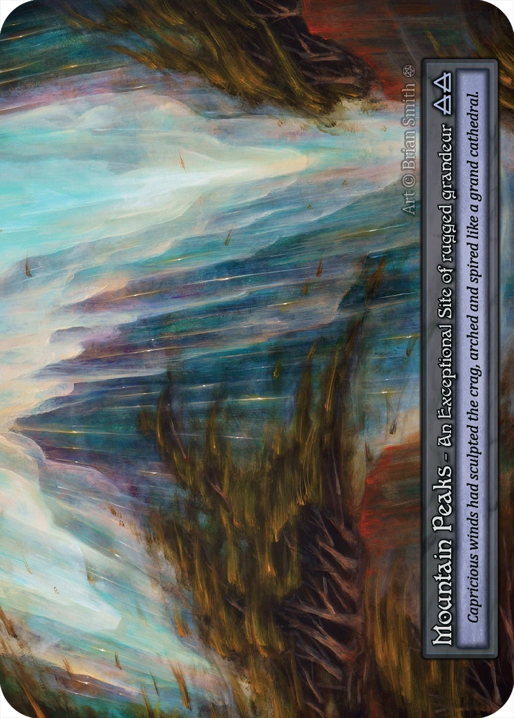 Mountain Peaks — Gothic Standard