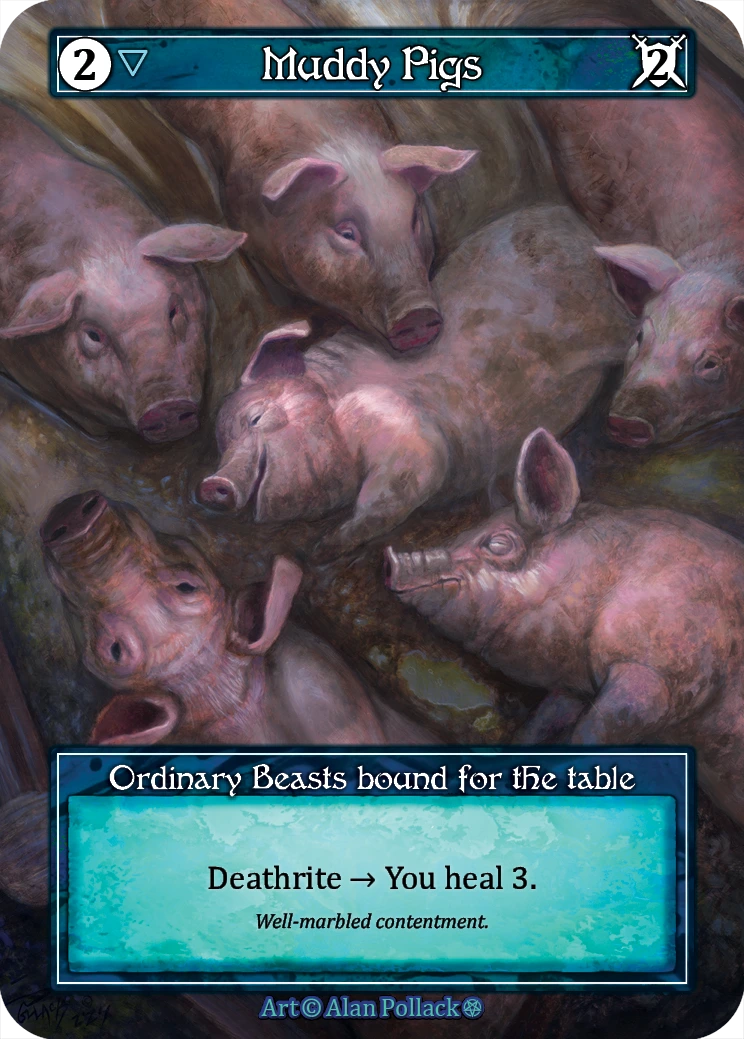 Muddy Pigs — Gothic Foil