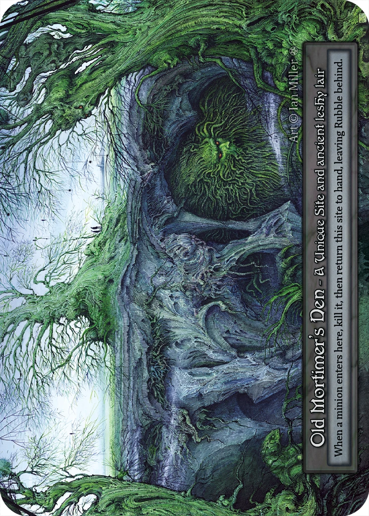 Old Mortimer's Den — Gothic Standard