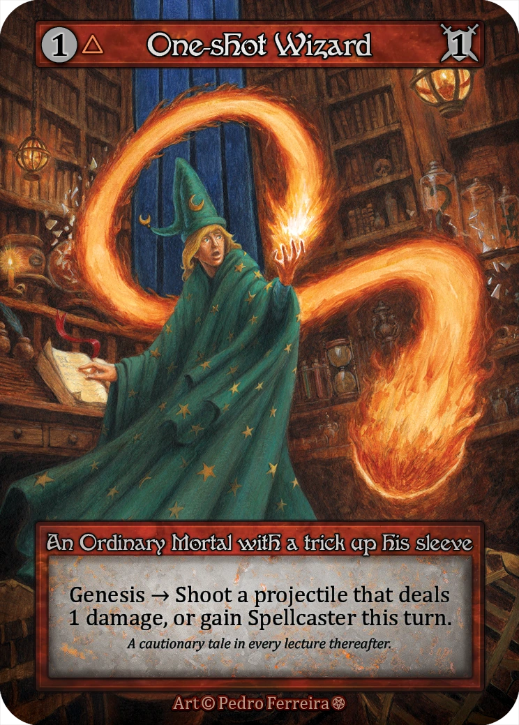 One-shot Wizard — Gothic Standard
