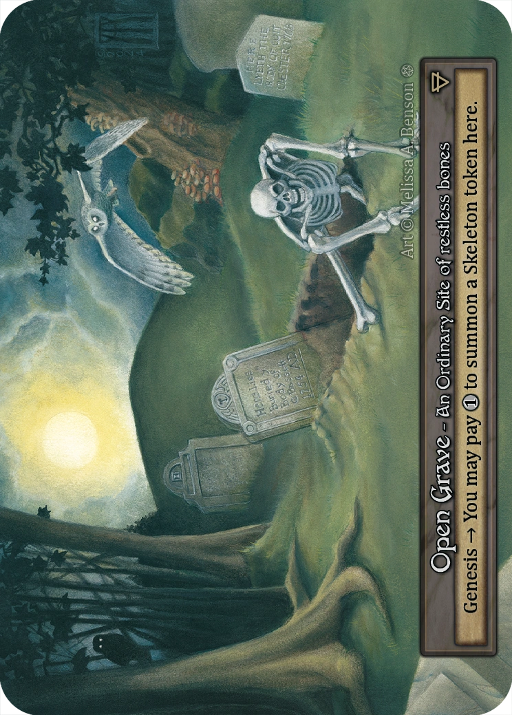 Open Grave — Gothic Standard