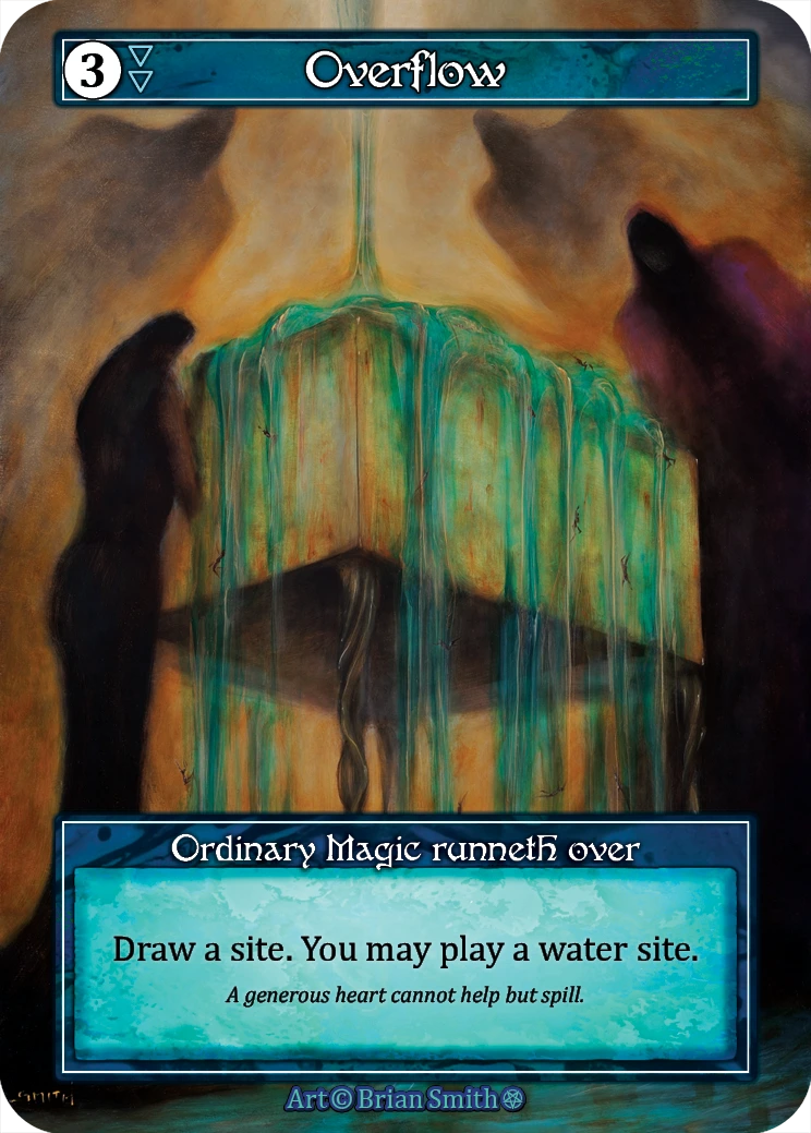 Overflow — Gothic Foil