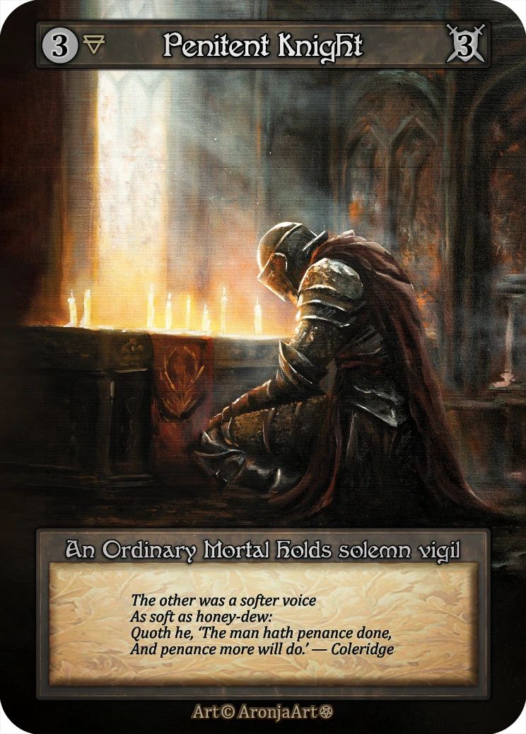 Penitent Knight — Gothic Standard