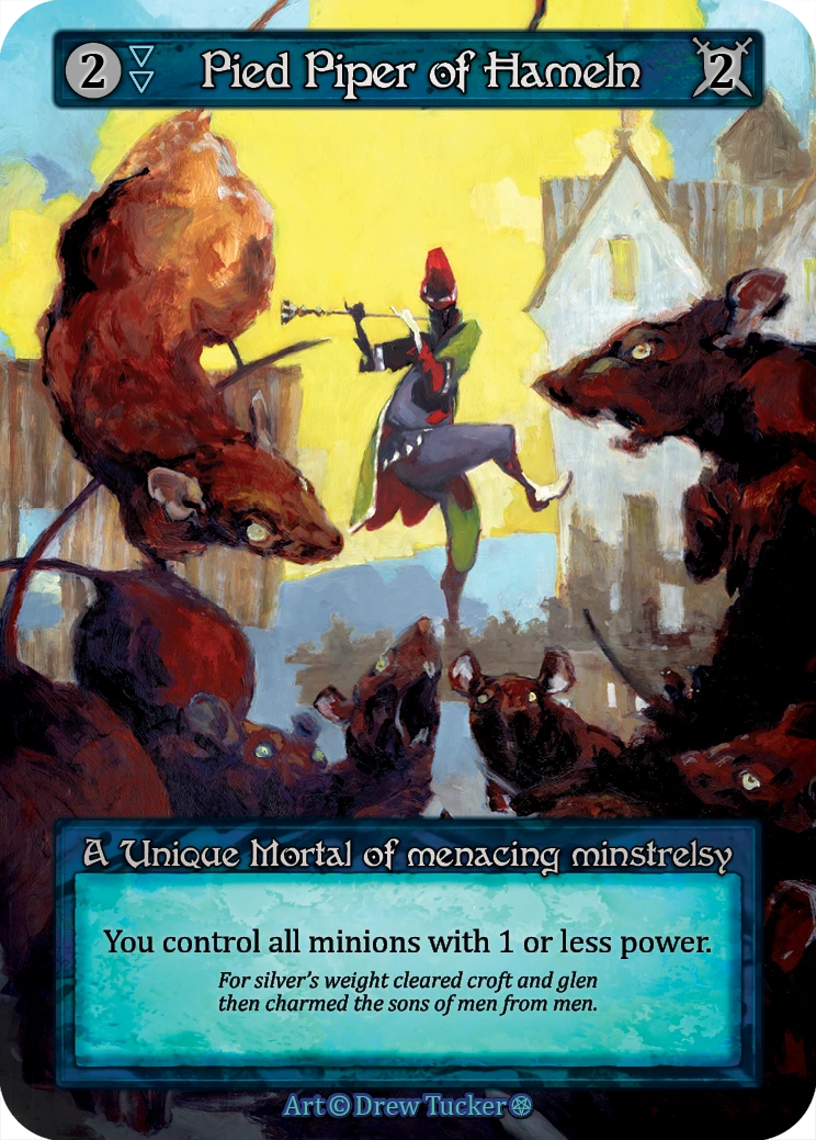 Pied Piper of Hameln — Gothic Standard