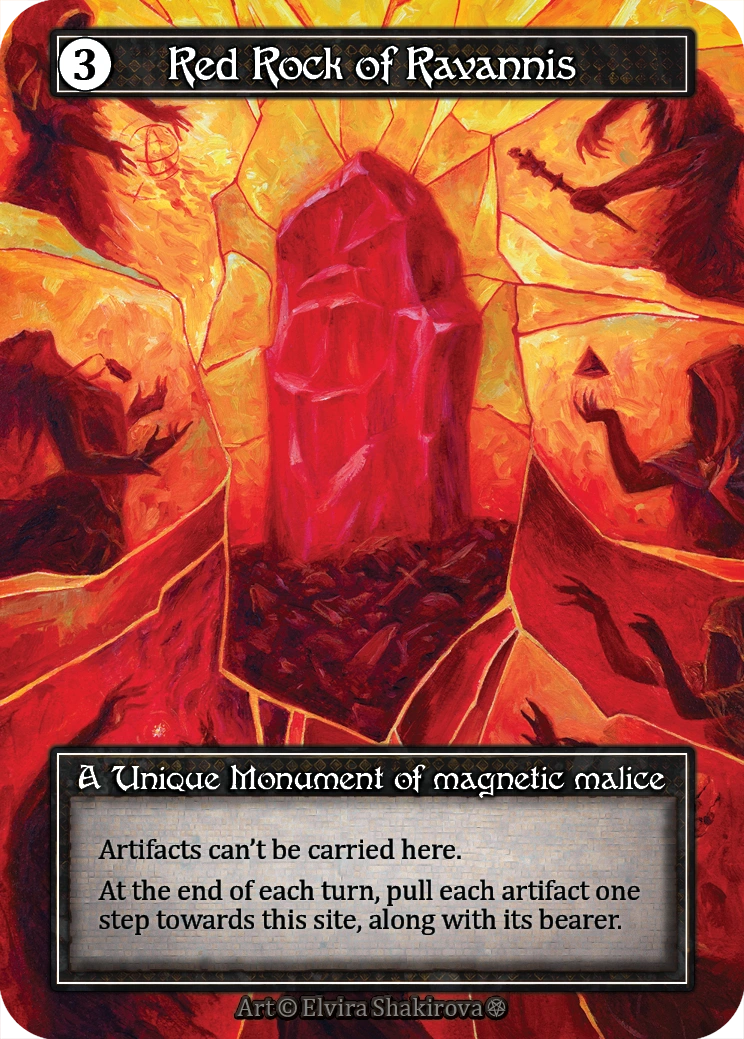 Red Rock of Ravannis — Gothic Foil