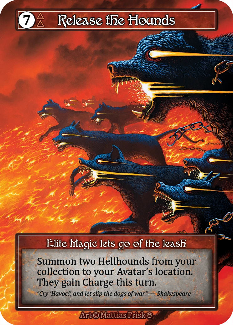 Release the Hounds — Gothic Foil