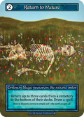 Return to Nature — Gothic Foil