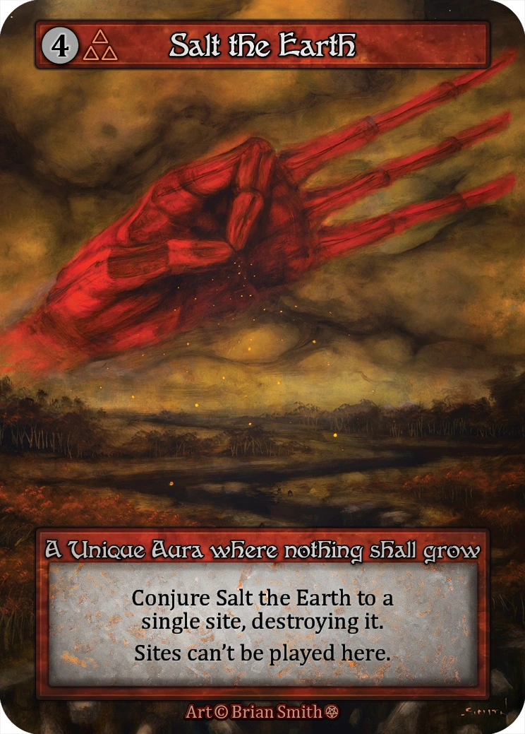 Salt the Earth — Gothic Standard