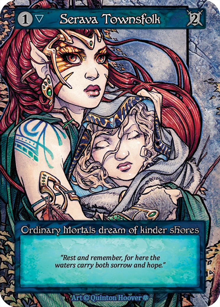 Serava Townsfolk — Gothic Standard