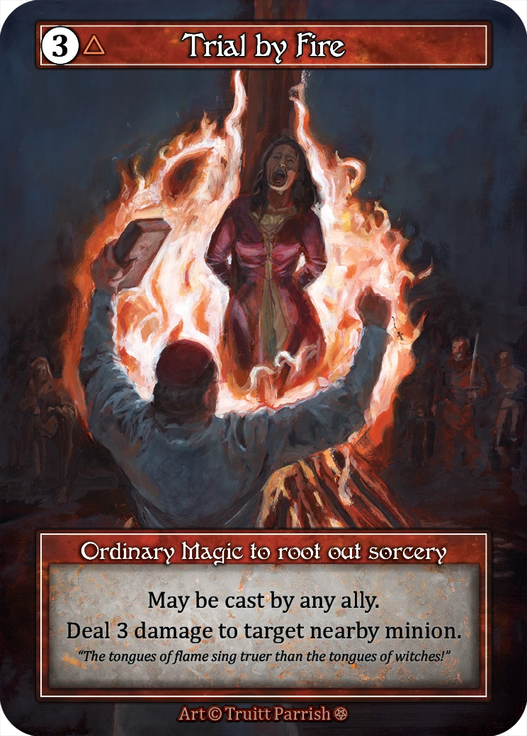 Trial by Fire — Gothic Foil