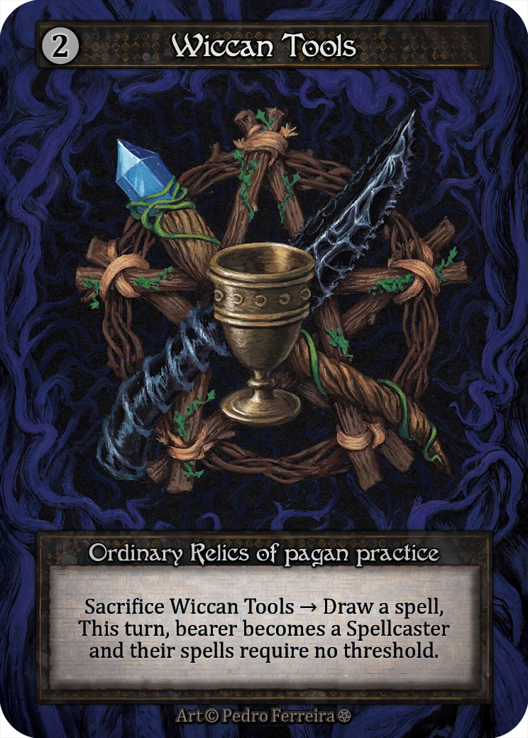 Wiccan Tools — Gothic Standard