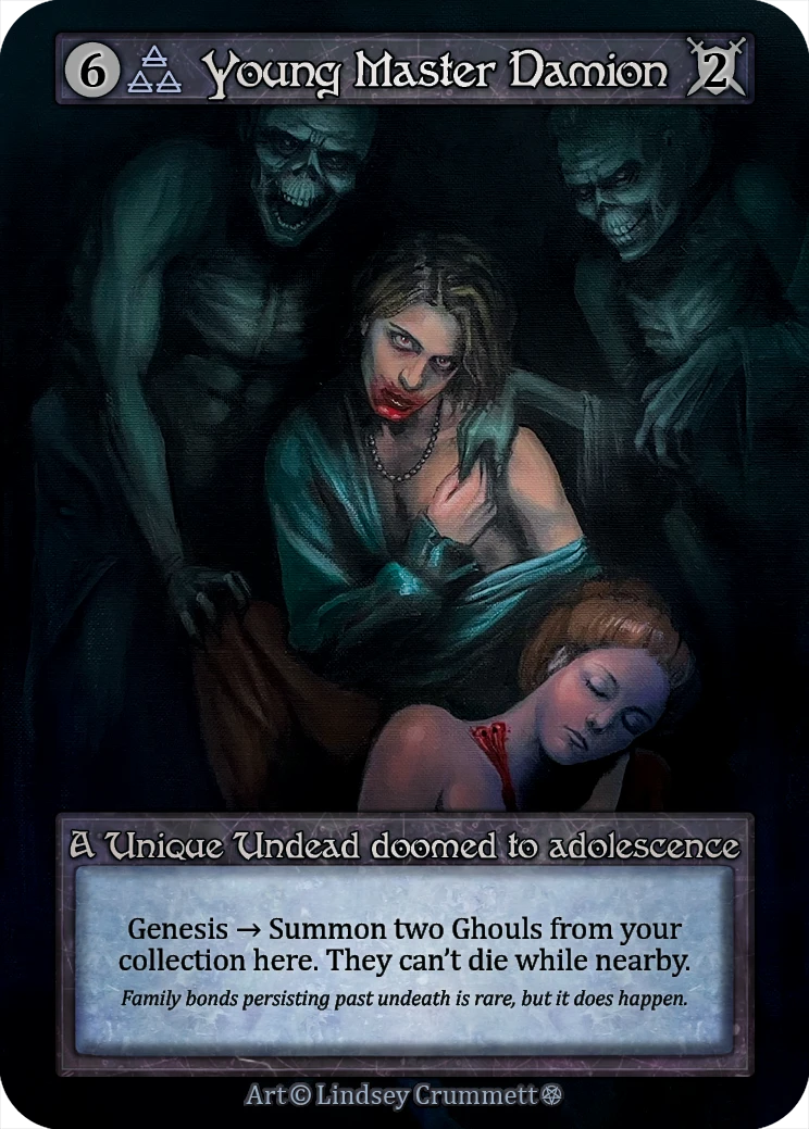 Young Master Damion — Gothic Standard