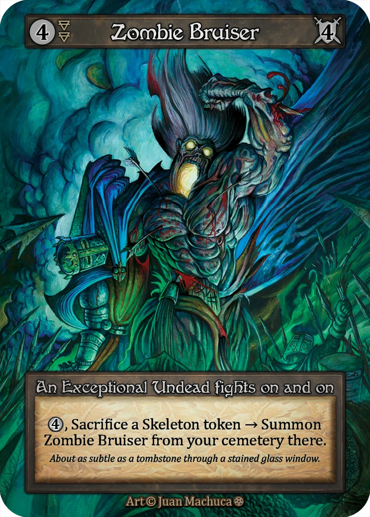 Zombie Bruiser — Gothic Standard